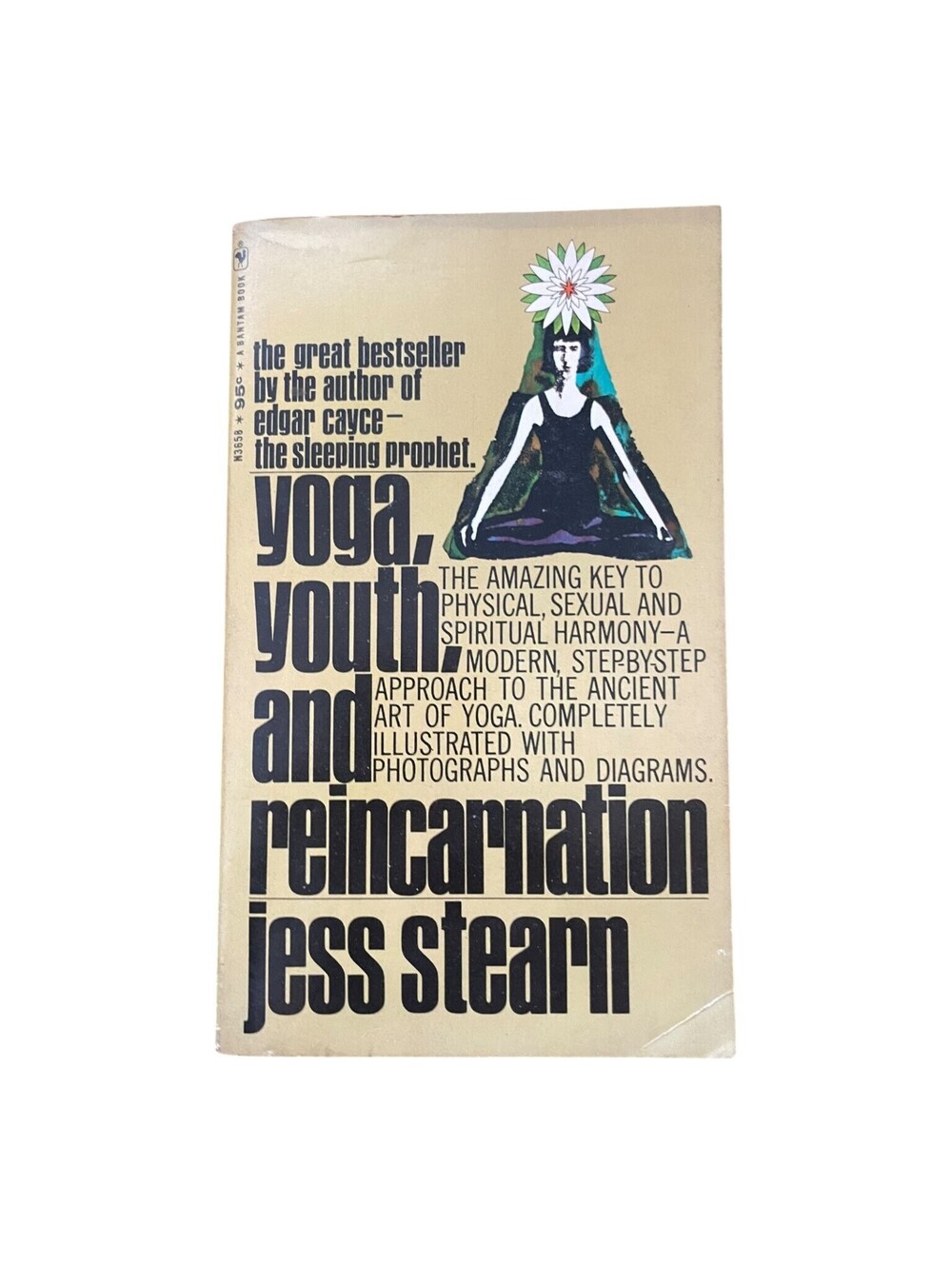 Yoga, Youth, and Reincarnation by Jess Stearn Bantam Paperback 1968 Vintage